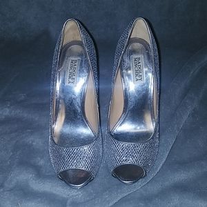 Badgley Mischka Peeptoe Platforms